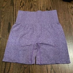 Purple biker short